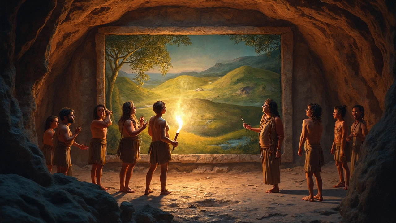 Oldest Known Landscape Painting: A Journey to the Roots of Art