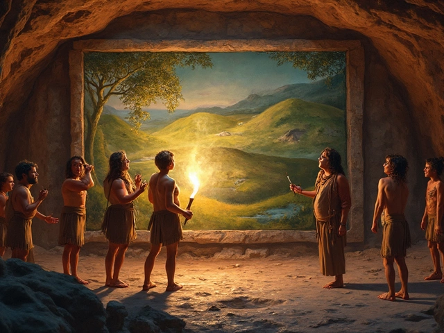 Oldest Known Landscape Painting: A Journey to the Roots of Art