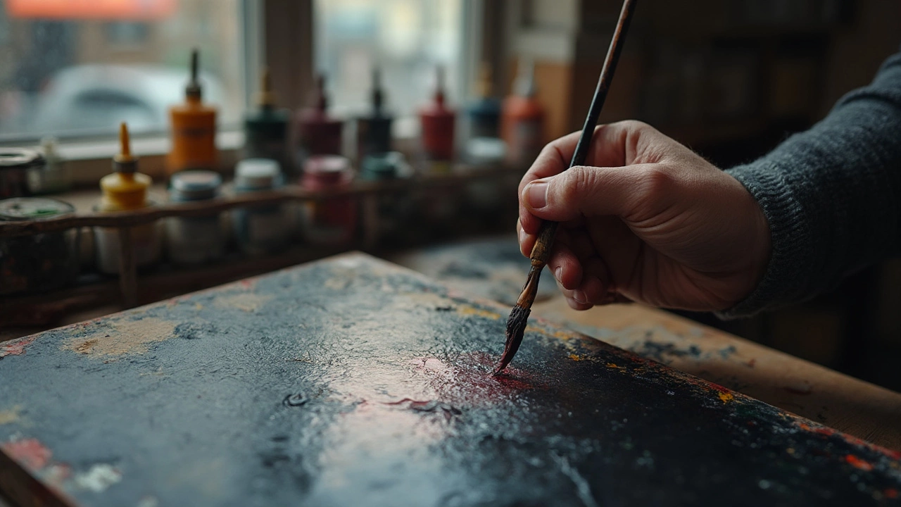 Step-by-Step: How to Paint Using the Goya Technique