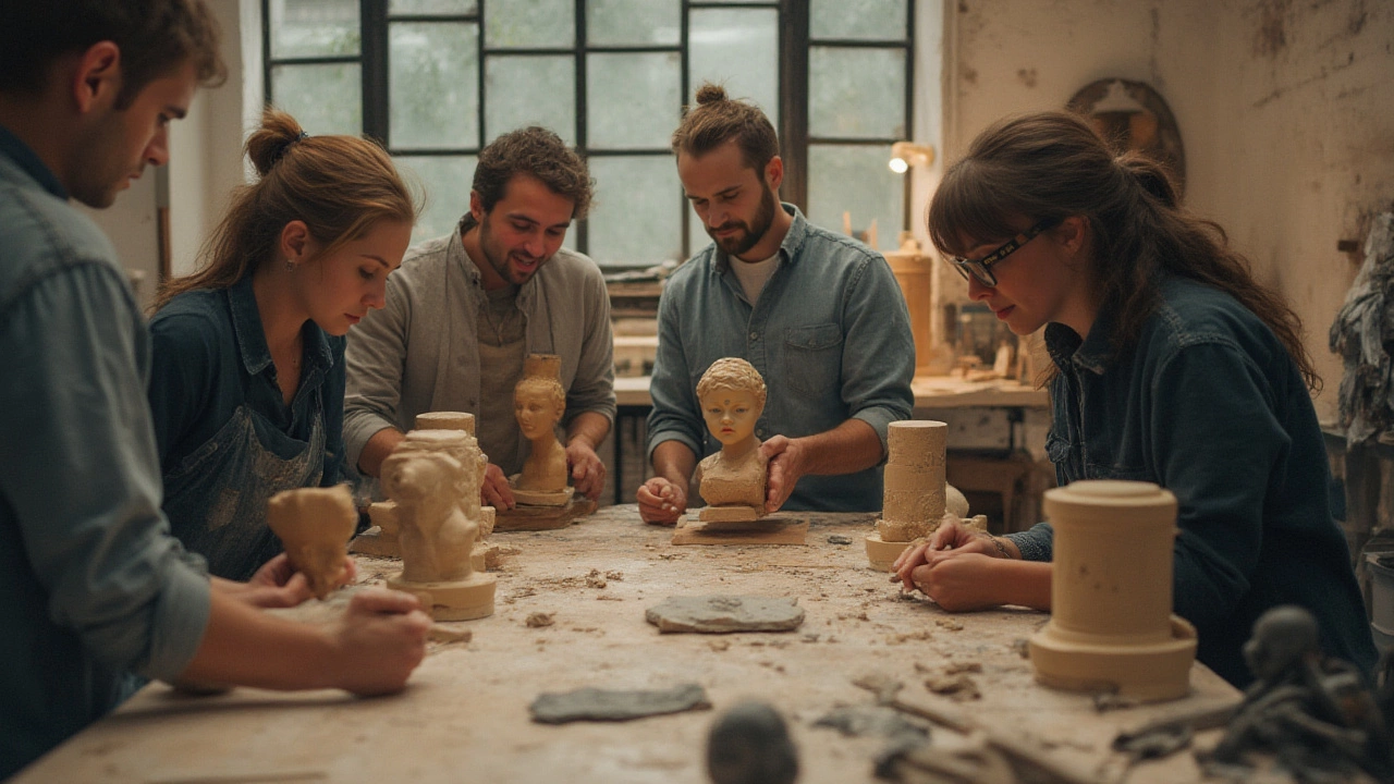 Casting: Freezing Moments in Metal or Stone