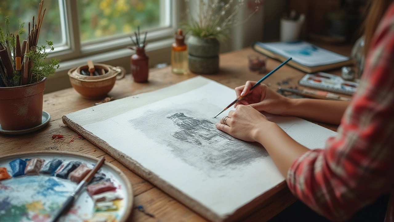 Making Your First Sketch: The Backbone of Great Paintings