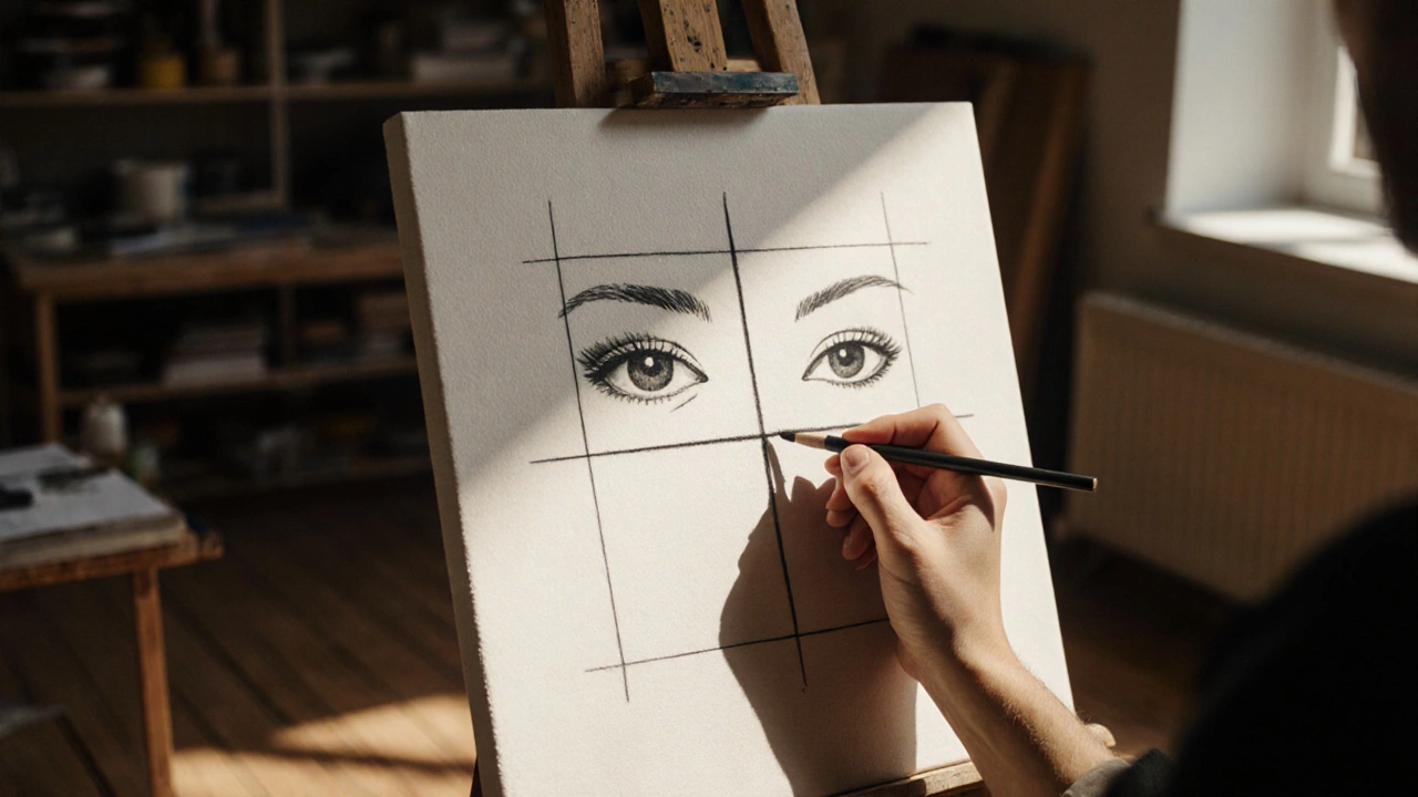 Rule of Thirds in Portrait Painting: How to Use It Effectively