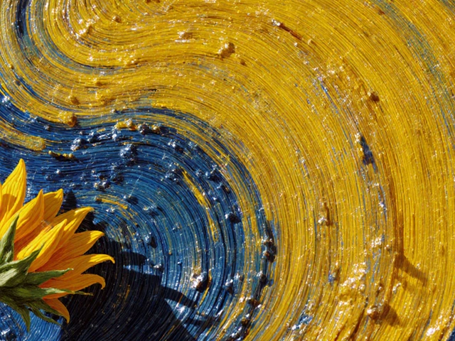 What Two Colors Did Vincent Van Gogh Most Often Use in His Paintings?