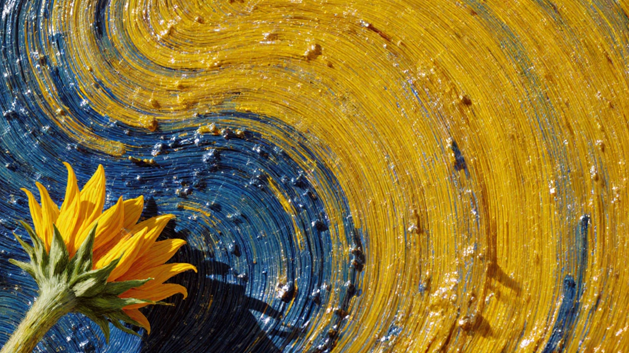 What Two Colors Did Vincent Van Gogh Most Often Use in His Paintings?