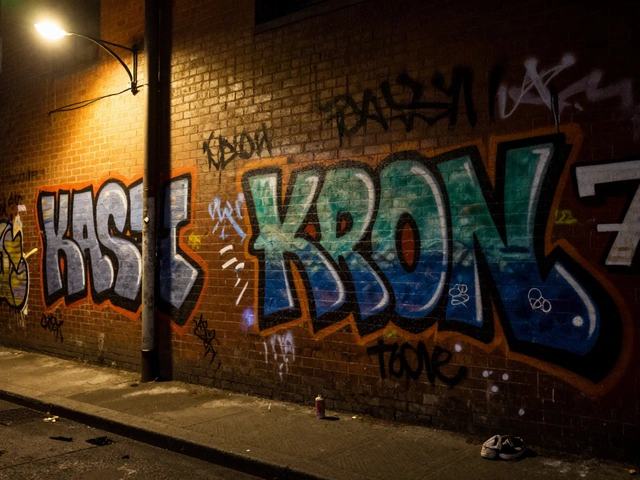 What's the difference between graffiti and street art?