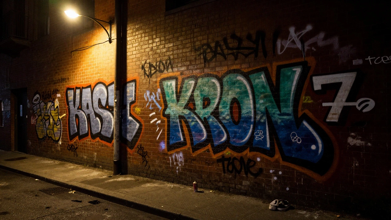 What's the difference between graffiti and street art?