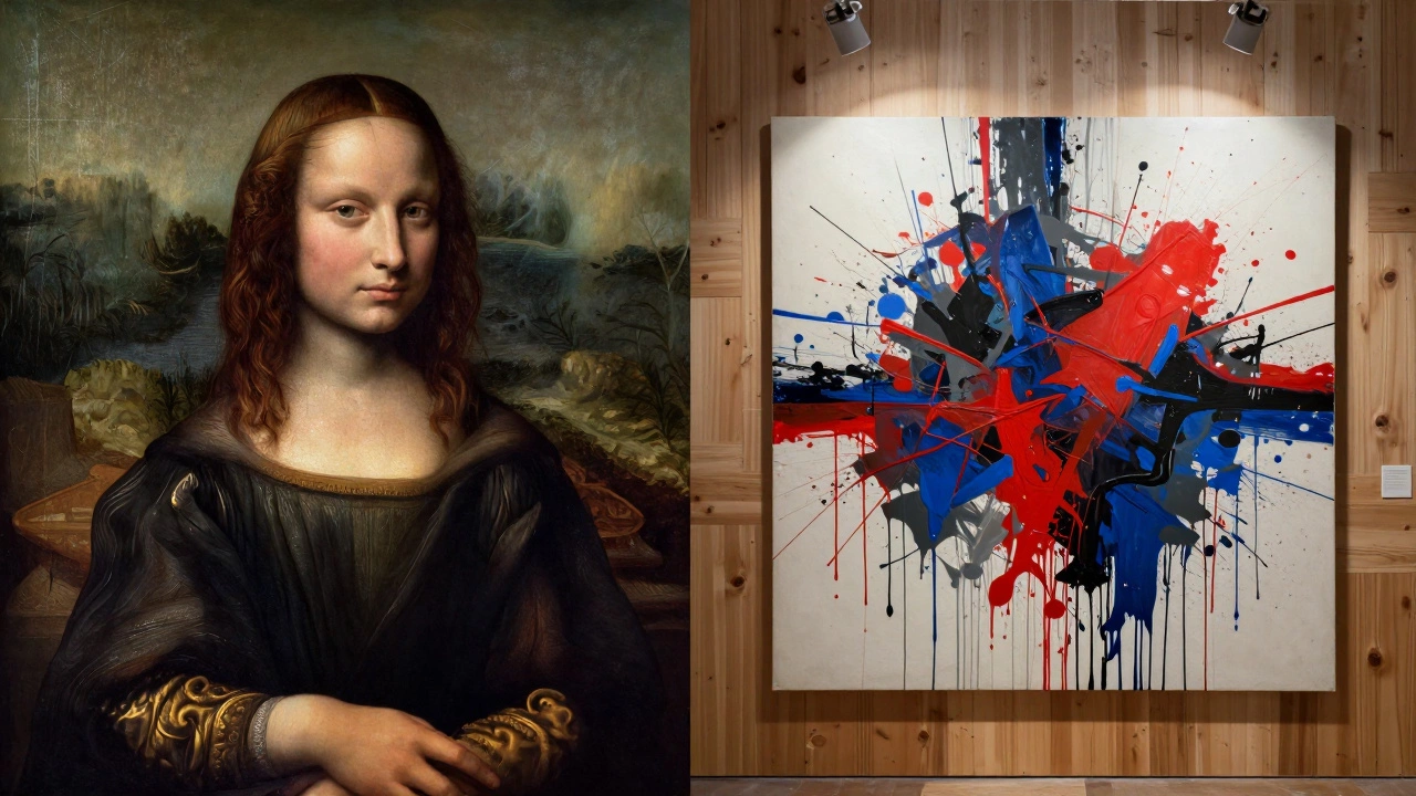 What Is the Difference Between Modern Art and Traditional Art?